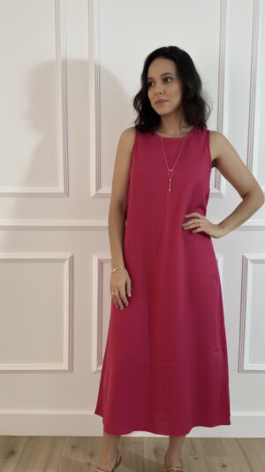 MOLDE VESTIDO ELEGÂNCIA- Modelo midi evasê